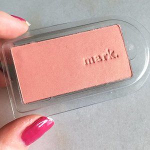 3/$36 - New! Mark blush pan (After Glo) peachy pink, slight shimmer